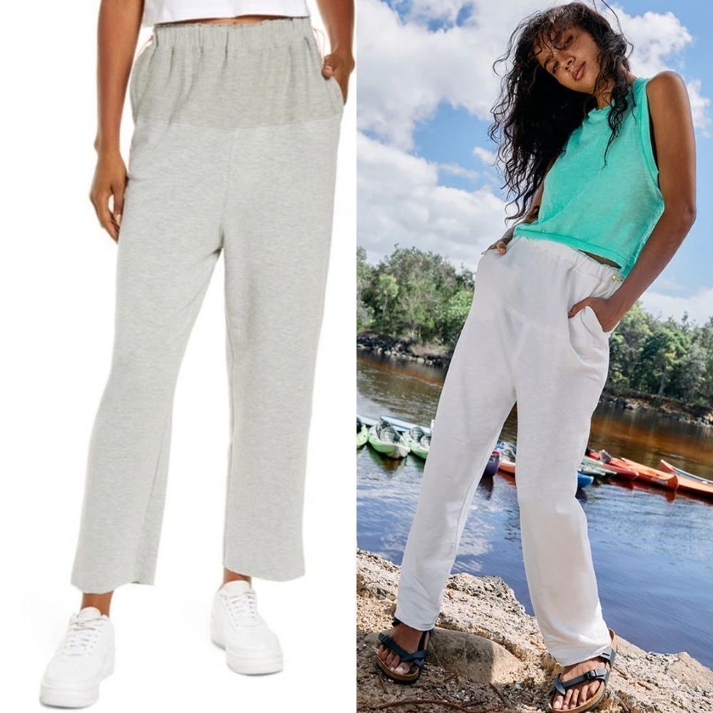 Free people movement surf side straight leg joggers‎ women’s size XS